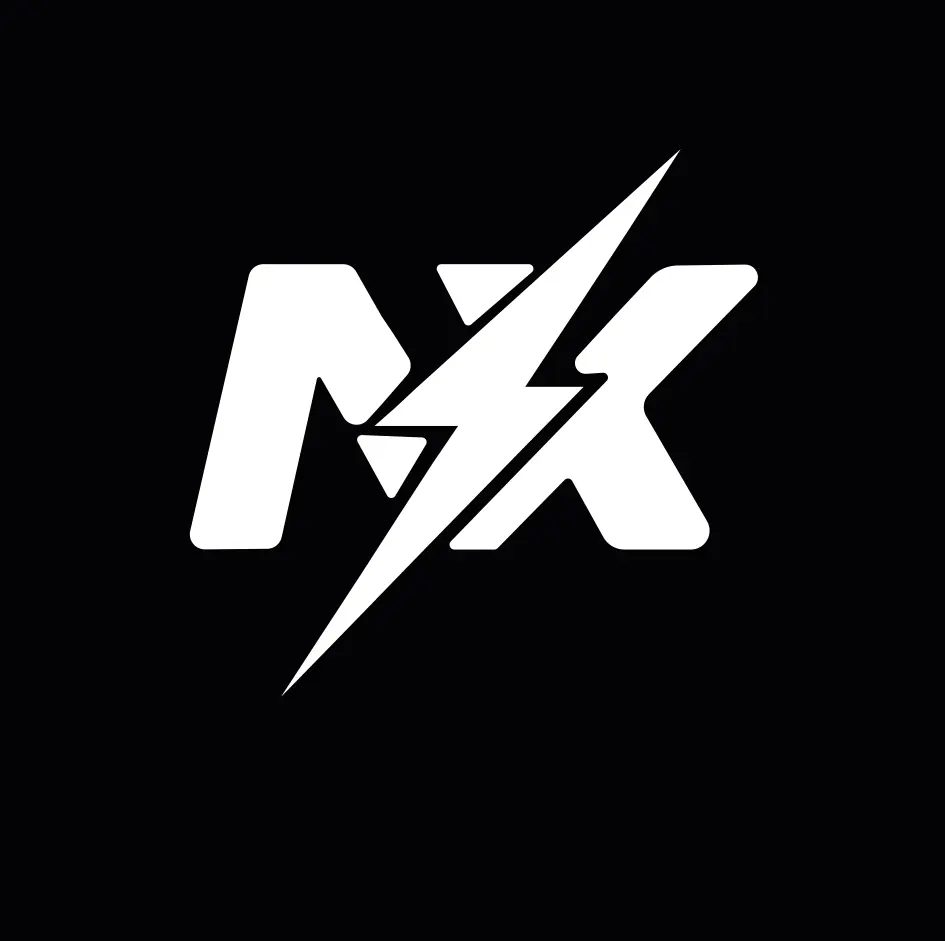 Haftowany monogram N/X