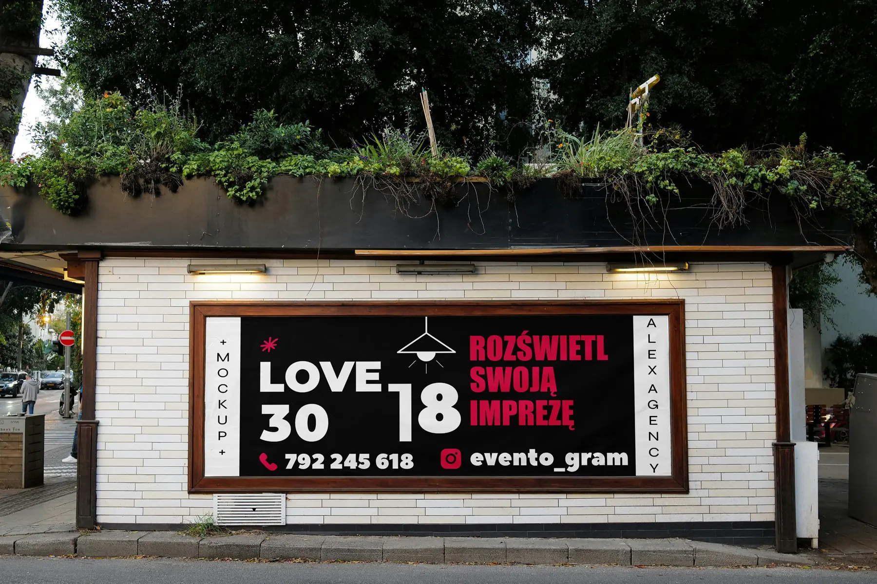 Baner reklamowy zewnętrzny outdoor