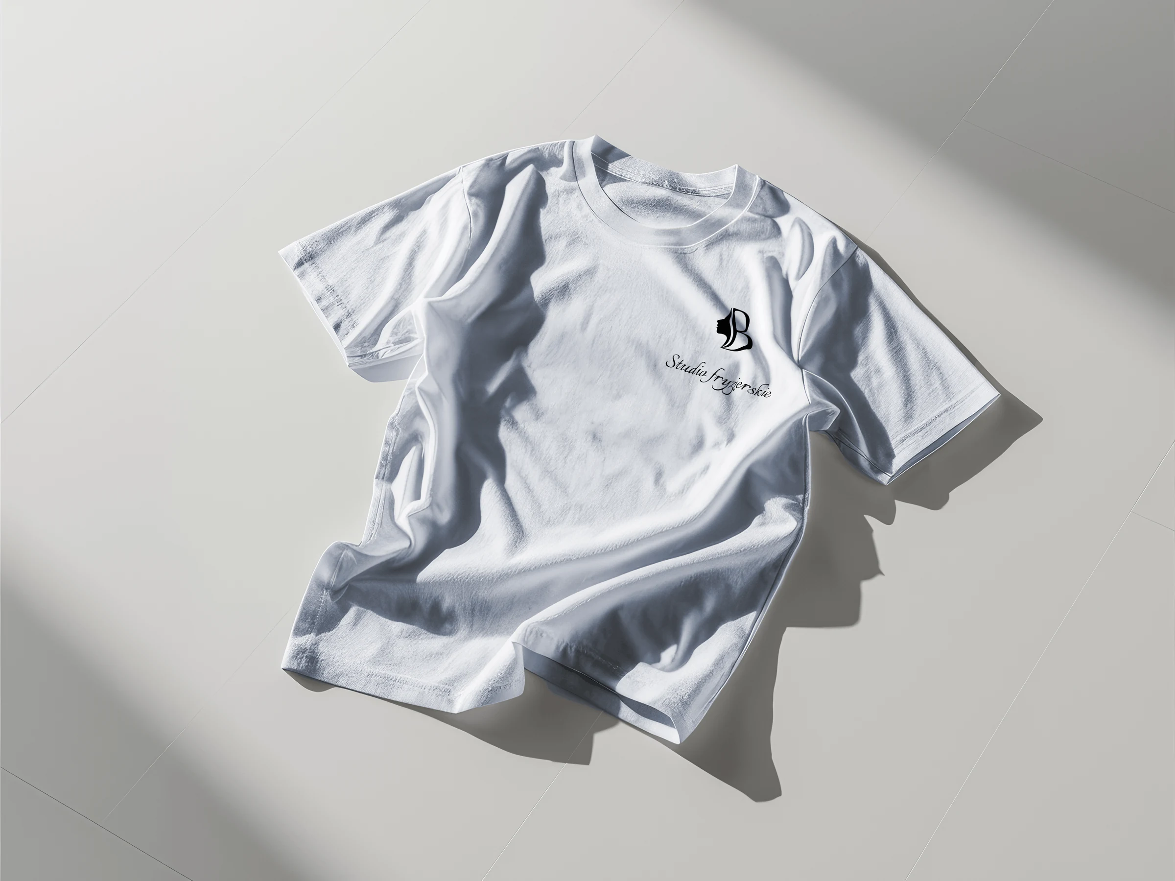 Studio Bożena Hair Salon: Custom staff apparel and branded t-shirts